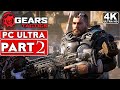 GEARS TACTICS Gameplay Walkthrough Part 2 [4K 60FPS PC ULTRA] - No Commentary