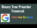 Leetcode 144: Binary Tree Preorder Traversal