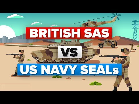 British SAS Soldiers vs US Navy SEALs - Military Training Comparison British SAS Soldiers vs US Navy SEALs - Military Training Comparison