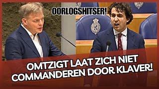 Omtzigt zet commanderende Jesse Klaver in de HOEK tijdens debat over Oekraïne!