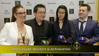 TELUS Smart Security \u0026 Automation wins in the 2024 Stevie® Awards for Sales \u0026 Customer Service