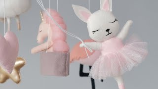 Fairy and Ballerina Crib Mobile for Girl - ChilDreams