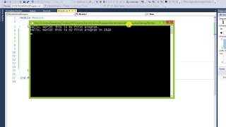 VB.NET Tutorial Part 1: How to Create a Hello World Program