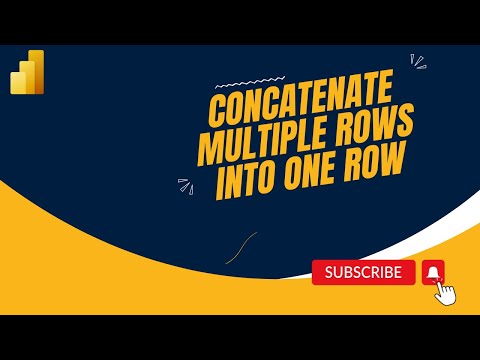 Concatenating Rows into a Single Cell in Power Query Power BI Tutorial MiTutorials