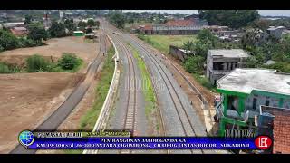 UPDATE 100% JALUR GANDA STA. CIGOMBONG - STA. CICURUG KM.19+300 - KM.26+800 LINTAS BOGOR SUKABUMI.