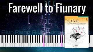 Farewell to Fiunary - Piano Adventures Level 4 Performance Book