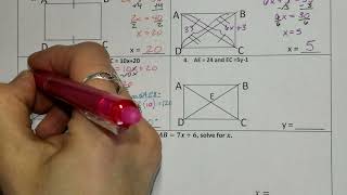 01.07 Video Notes - Rectangles