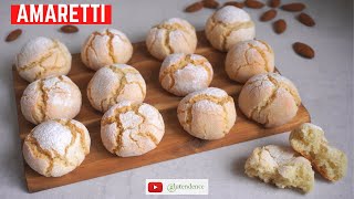 AMARETTI MORBIDI. Original Italian recipe.