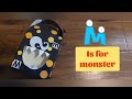 Letter Mm| monster box| vocabulary|sorting activity| learn through play