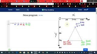 Create a Triangle in Khan Academy's JavaScript