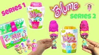 Blume Series 1, Blume Flowerpot Girls Series 2 and Blume Baby Pop Unboxing + DIY Blume Flower Pot