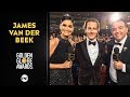 JAMES VAN DER BEEK APRENDEU O QUE É VOGUE EM POSE I #GOLDENGLOBESTNT