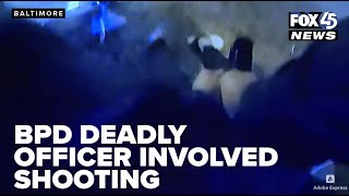 BPD releases body-worn camera footage in fatal officer involved shooting