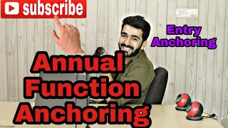 Annual Function Anchoring | school Function anchoring| College function Acnhoring |Welcome anchoring
