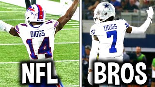 Comparing Current NFL Stars to their Brothers