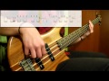 Red Hot Chili Peppers - Soul To Squeeze (Bass Cover) (Play Along Tabs In Video)