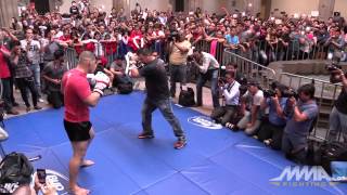 UFC 188: Cain Velasquez Workout Highlights