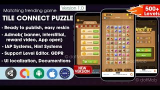 Tile Connect Puzzle Unity Complete Source Code