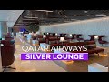 4K NEW QATAR AIRWAYS SILVER LOUNGE South in Hamad International Airport