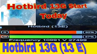 Hotbird 13G satellite start today Channel list// strong tp// dish size