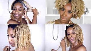 GRWM In The Shower! Styling My Natural Hair! | Jackie Aina