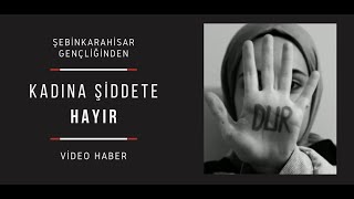 Şebinkarahisarlı Gençler HAYIR dedi