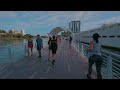 downtown tampa riverwalk morning city ambience