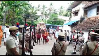 Navarathri Festival procession starting. Suchindrum Devi🙏🙏🙏