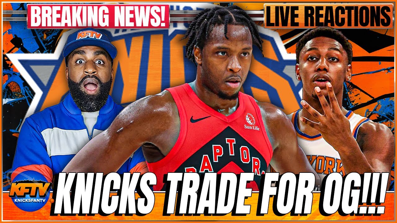 BREAKING NEWS! Knicks Trade RJ Barrett & Immanuel Quickley To The ...