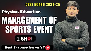 Management of Sporting Events, Fixtures Unit 1 Oneshot Physical Education Class 12 CBSE Board 2024