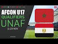 🇲🇦⚽️ بث مباشر: أول مباراة في تصفيات كأس إفريقيا تحت 17 سنة - المغرب 🇲🇦 ضد مصر 🇪🇬 ⚽️🇪🇬