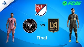 FC 25 - Inter Miami vs Los Angeles Ft. Messi, Giroud, MLS 2425 Final Full Match  PS5™ [4K60]