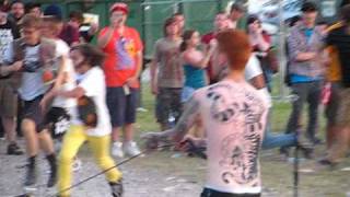 Gallows, Frank in the Circle Pit - Warped Tour - Buffalo