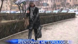 Atentionare meteorologica - www.columnatv.ro