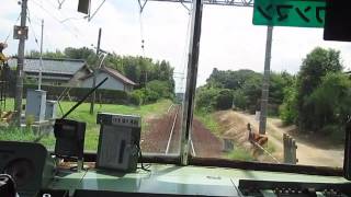 三岐鉄道三岐線　伊勢治田→丹生川（貨物鉄道博物館）