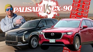 2024 Hyundai Palisade vs Mazda CX-90: Are You Wasting Your Gas Dollars?