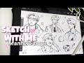 Sketch with me! 💌 | manhwa boys ☆ °