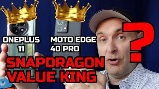 Oneplus 11 vs Moto Edge 40 Pro - Snapdragon 8 Gen 2 Value King?