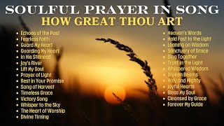 🎶 How Great Thou Art: A Soulful Prayer in Song 🎵 #WorshipMusic #Faith