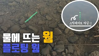 물에 뜨는 웜을 소개드립니다.