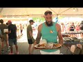 Check out what's on this guy's plate at Richmond Greek Festival