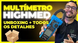 🔥 UNBOXING: Multímetro e Alicate Amperímetro HIGHMED – Equipamento de Precisão que Você Precisa! ⚡📦