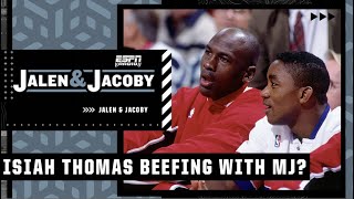 Isiah Thomas STILL has time for Michael Jordan beef 👀 | Jalen & Jacoby