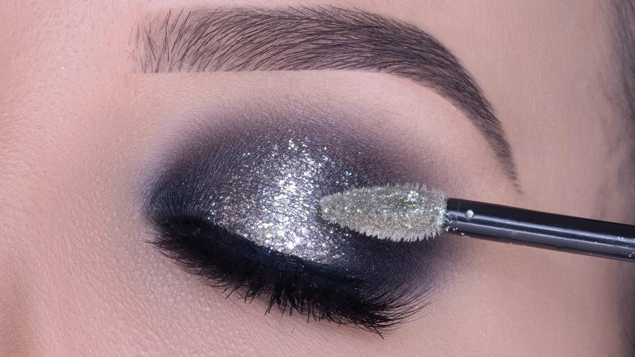 How To Apply Silver Smokey Eye Makeup Saubhaya Makeup