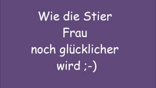 Was macht die Stier Frau Glücklich?