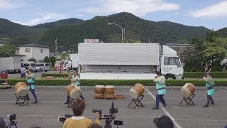 磐梯熱海開湯太鼓 @うつくしまYOSAKOIまつり(おもてなし会場) 2018-09-17T10:30