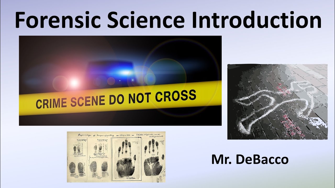 Forensic Science Introduction Youtube