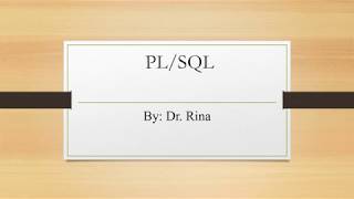 Lecture 3:- Iterative control structures in PL/SQL