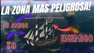 NOS VAMOS A LA ZONA MAS PELIGROSA DEL MAPA | NAVAL ACTION PVE