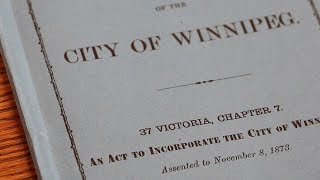 145th Anniversary of Winnipeg’s Incorporation